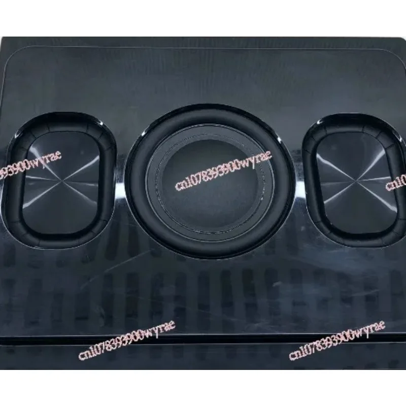 3 Inch Dual Voice Coil 4 Vibration Cone Bass Speaker Car Seat Add-On Passive Subwoofer for Vehicle Audio Upgrade