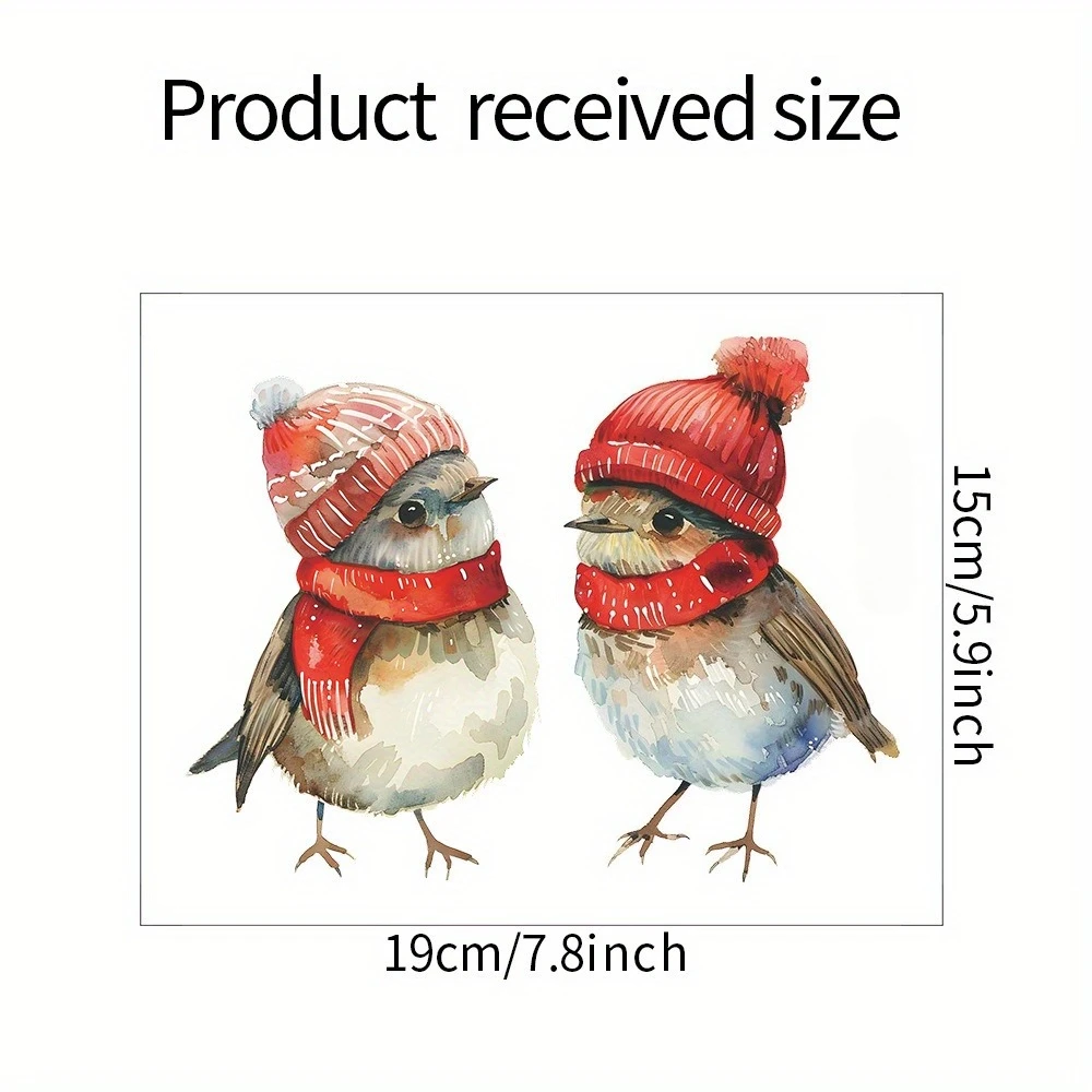 نافذة نافذة عيد الميلاد الهتاف - ديكور عطلة احتفالي للمنزل والحمام، مثالي لعيد الشكر، وديكورات الحمام