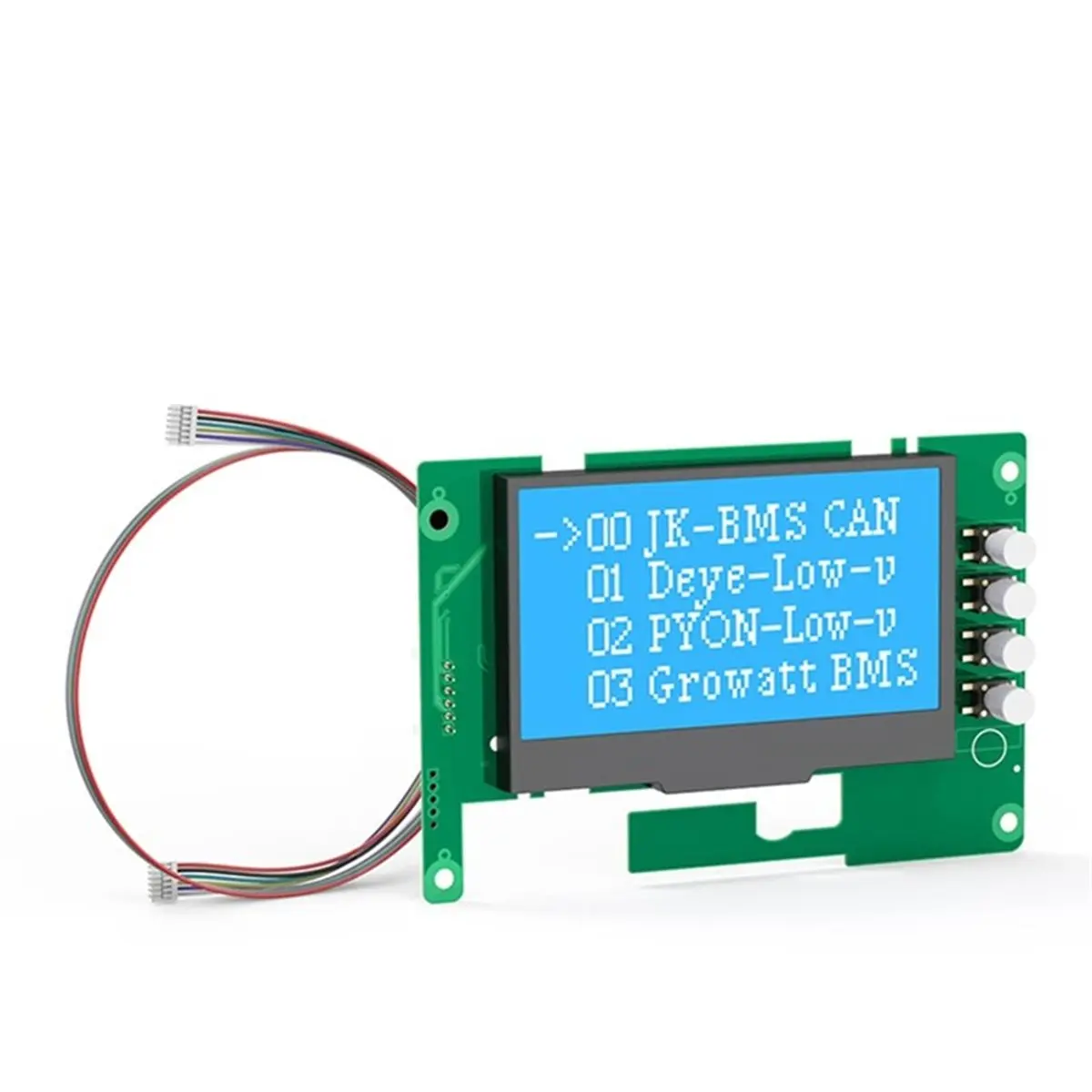 【COUNTDOWN DEAL】 For JIKONG JKBMS 3.2 Inch SOC Power Display Work for JKBMS JIKONG PB Series BMS Accessories