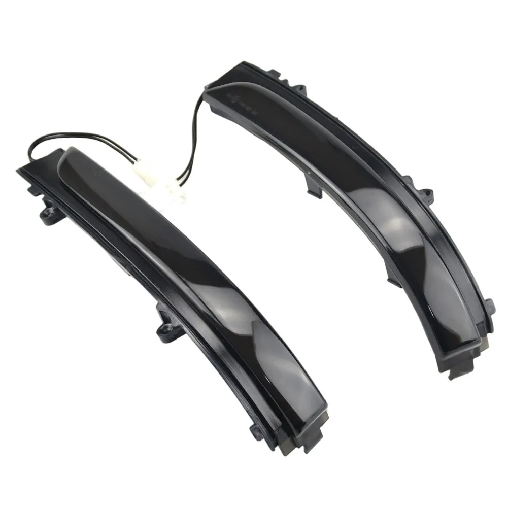 LED Signal Lights Dynamic Turn Signals Car Upgrades Seamless Vehicle Integration Smoked Housing Design For Jetta MK6