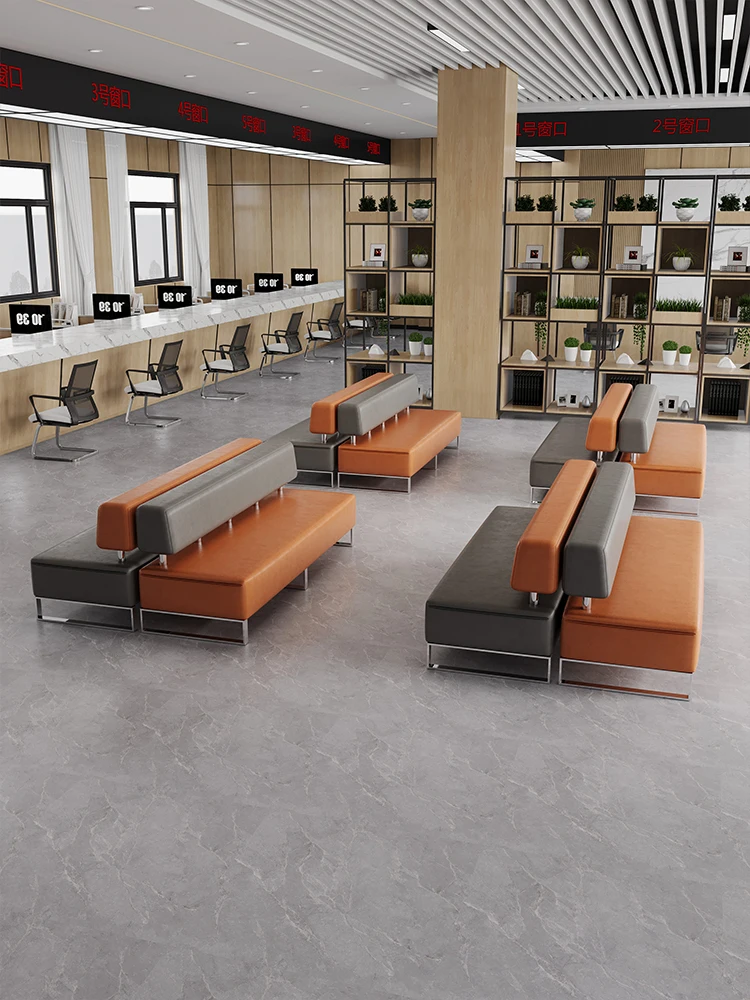 Office lobby, lobby, hair salon, beauty salon, leisure waiting, rest area, public reception, guest seat, sofa, card seat