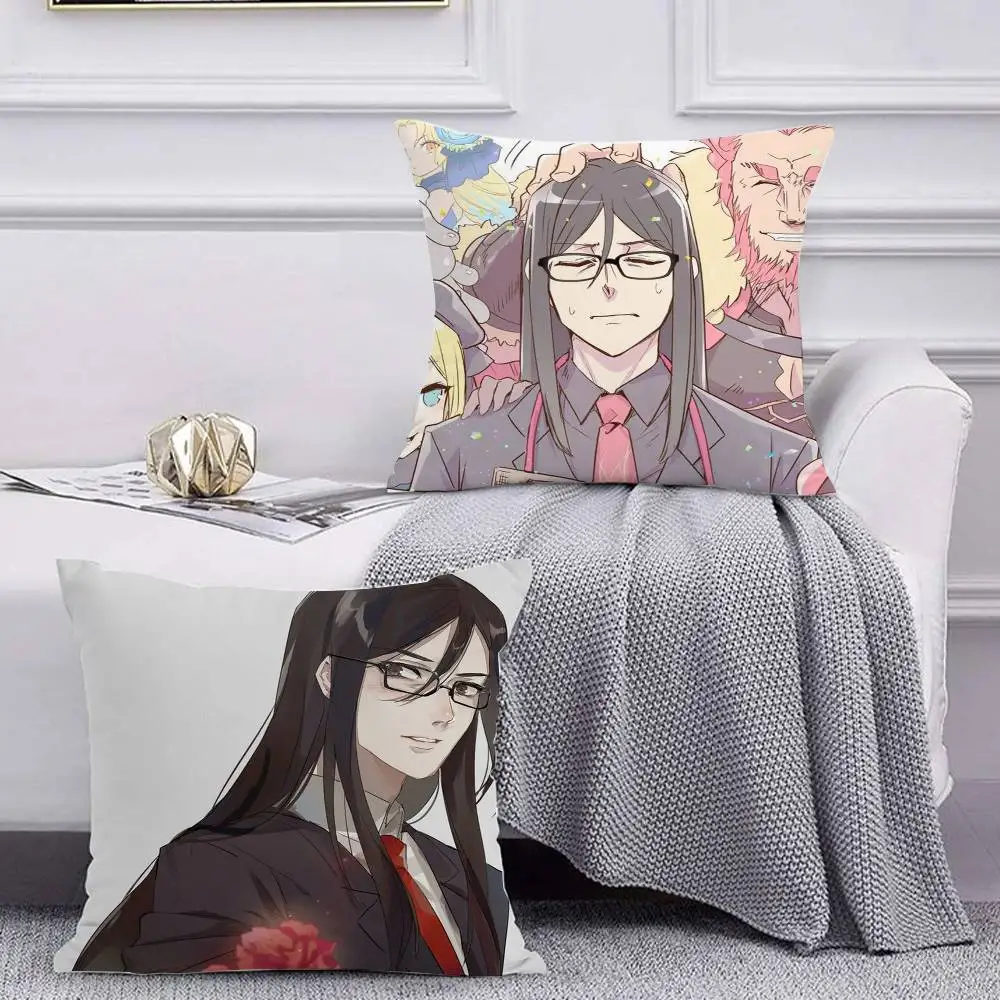 Lord El-Melloi II Case Files Waver Velvet Pillow Case Cushion Cover Throw Pillow Case For Car Sofa