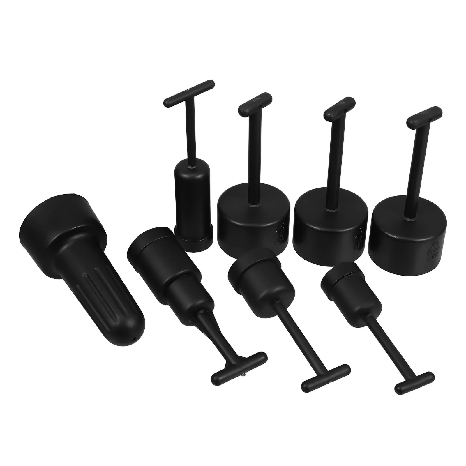 

8pcs Light Socket Ring Remover Tool E14 E26 E27 G9 Lamp Shades Plastic Retaining Ring Tool For Light Fixture Maintenance Socket