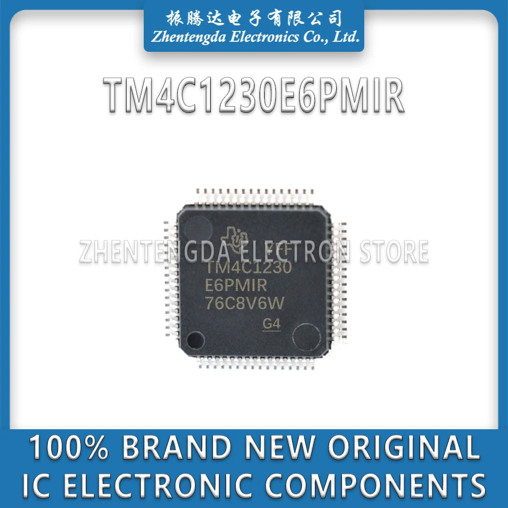 

TM4C1230E6PMIR TM4C1230E6PMI TM4C1230E6 TM4C1230 TM4C IC MCU Chip LQFP-64