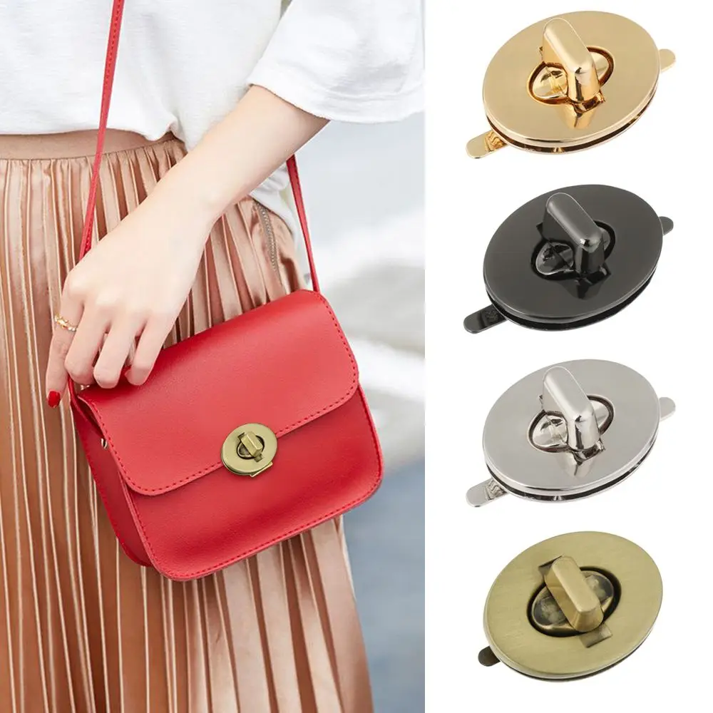 قفل معدني ملتوي للمحفظة والأمتعة ، مشبك متين ، قفل دوران ، قطع غيار حقائب الإغلاق ، أجهزة عالية الجودة