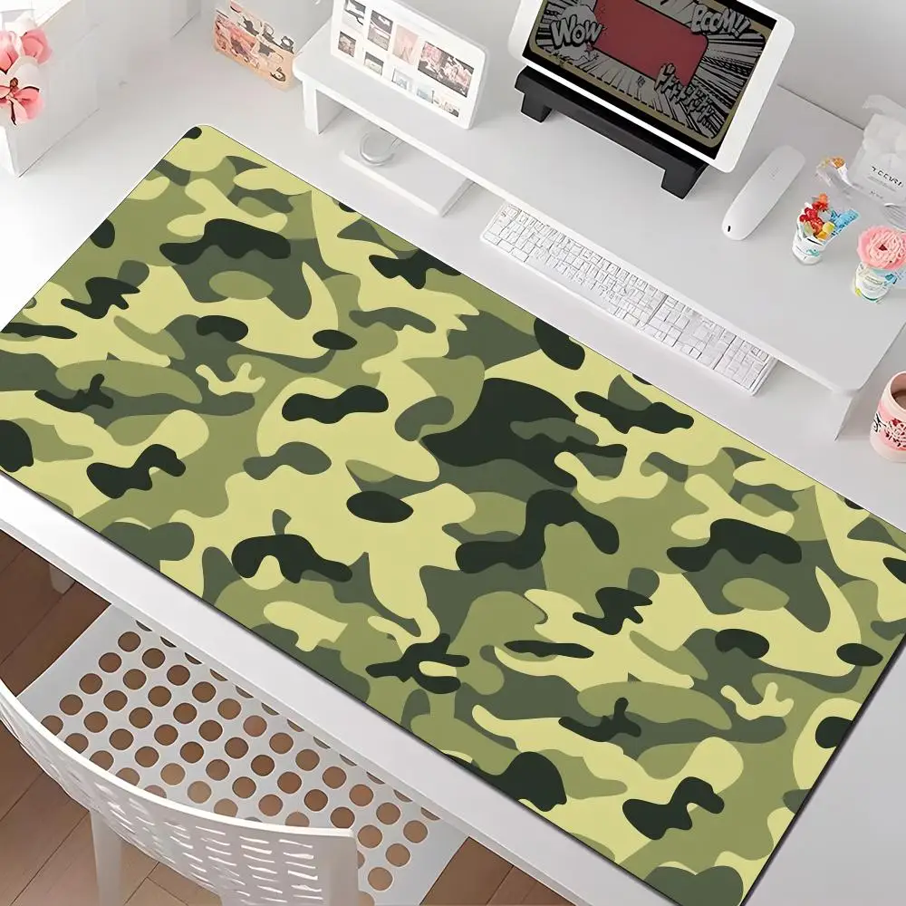 

Camouflage Mouse Pad Multiple Sizes Large Square Computer Office Game Table Mats Rubber Anti-slip Mousepads