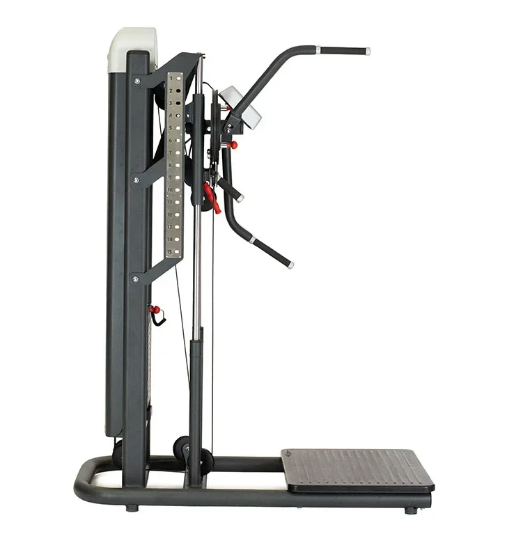 آلات اختيار تحميل دبوس الصالة الرياضية متعددة الوظائف، آلة رفع جانبية قائمة، رحلات متعددة