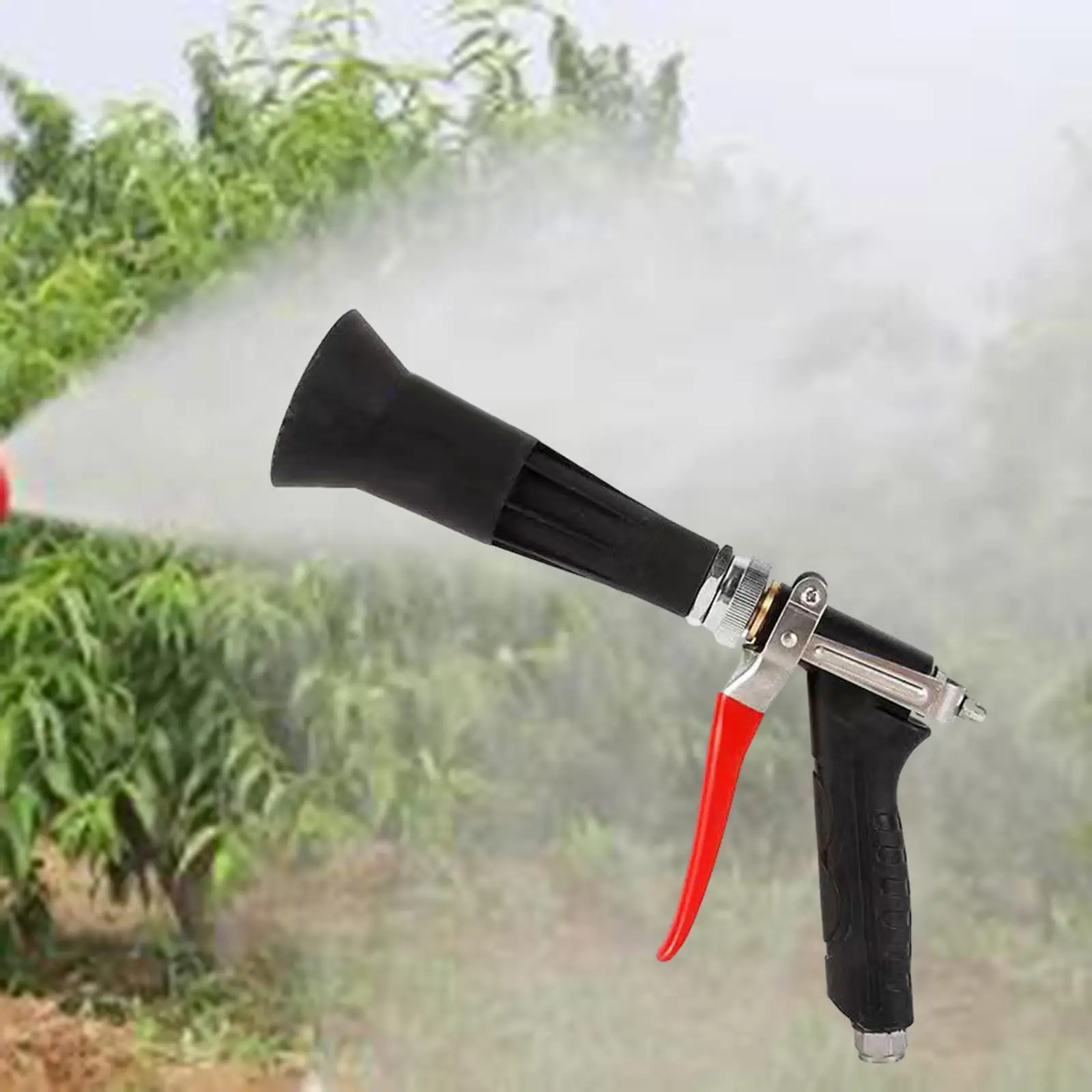 

Garden Hose High Pressure Sprayer Nozzle Versatile Leak for Watering Garden Street Easily Install Durable Lightweight