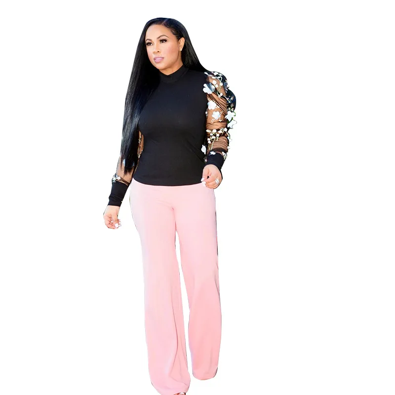 

Вязаная круглая футболка Ne Футболка Bubble Me с объемной вышивкой Chic Commuter Sle Long Sve средней длины прямого кроя