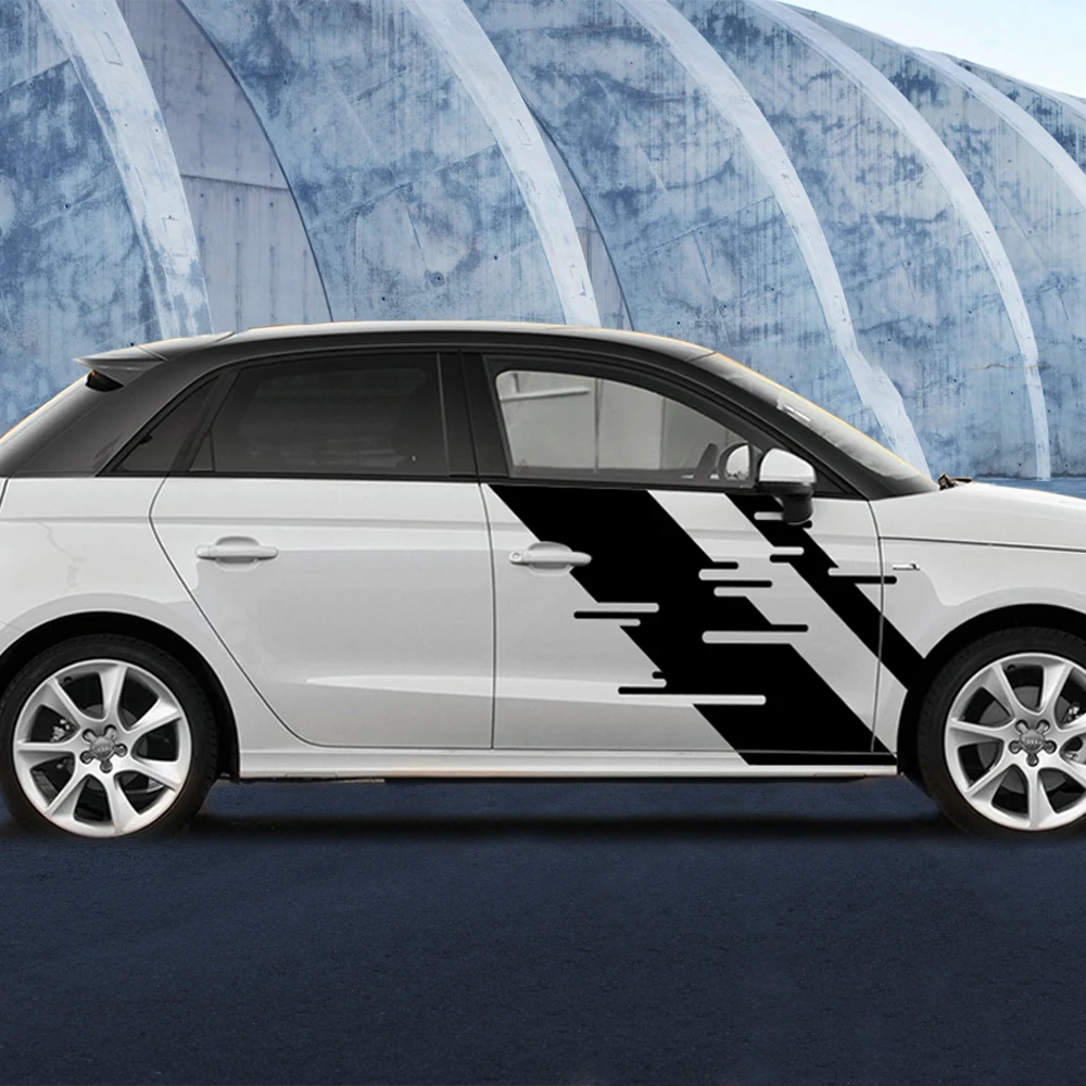 

For Audi A1 8X GB 8XF 8XA GBA Sportback Quattro Ego Plus E-Tron Urban Car Vinyl Decals Side Body Sticker Graphics Accessories