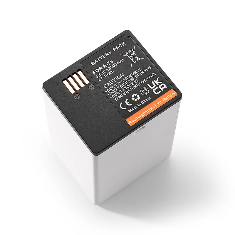 14000mAh A7a Replacement Battery，High Capacity XL Dual Battery Compatible with Arlo Pro 3 Pro 4 XL Ultra 2 VMA5410 Camera