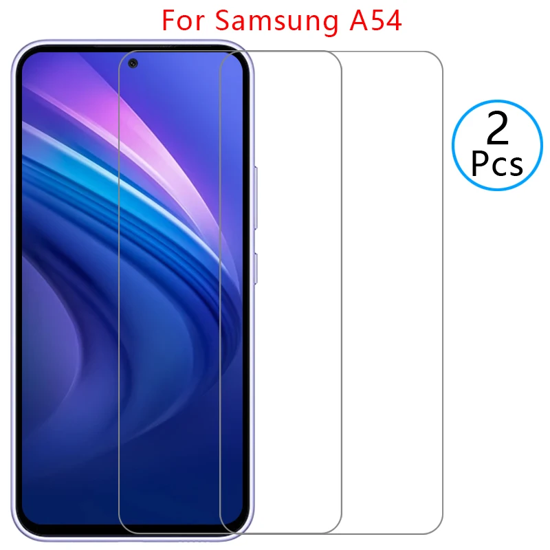 Funda de vidrio templado para Samsung Galaxy A54 5G, cubierta trasera 360 para Samsung A54, Galaxy A54, A 54, 54A, 5G, A545G