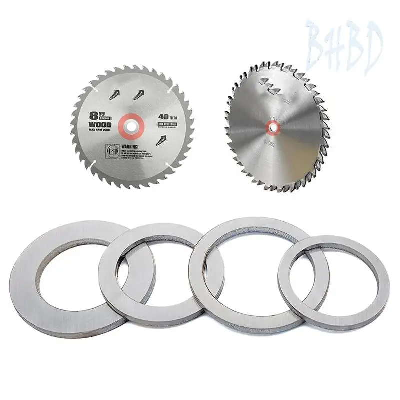 

Saw Blade Adapter Ring Set Saw Blade Bushing Angle Grinder Inner Aperture Conversion Gasket High Guality Metal (12/Pack)