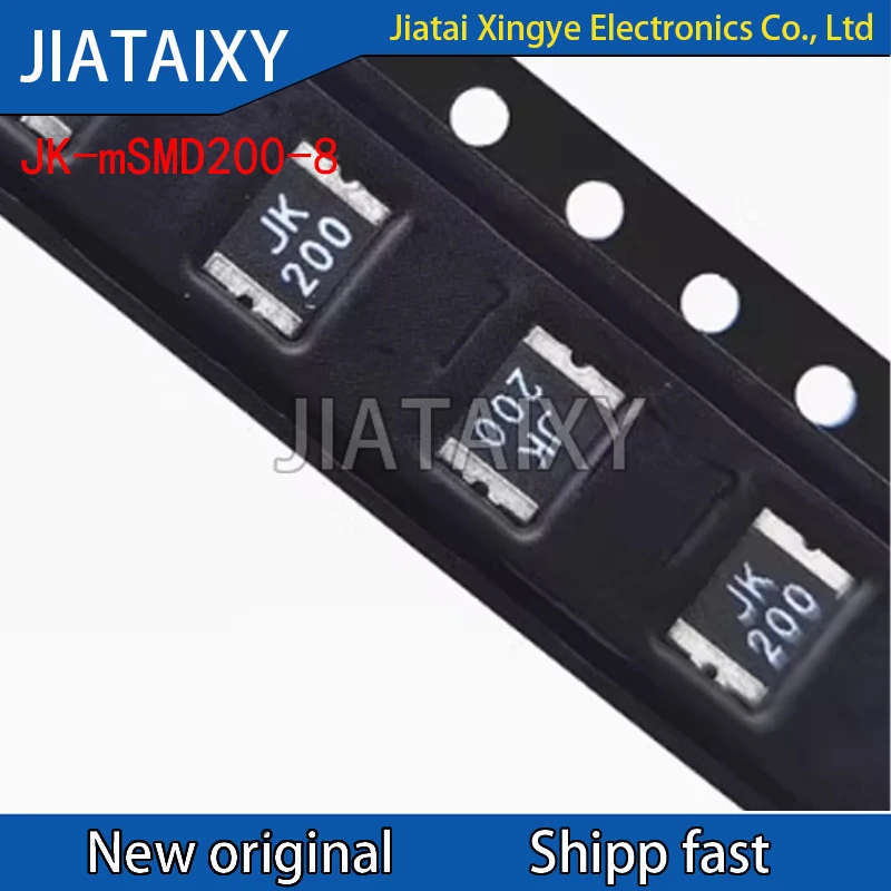 

10Pcs JK-mSMD200-8 1812 2A 8V patch self-healing fuse PPTC thermistor