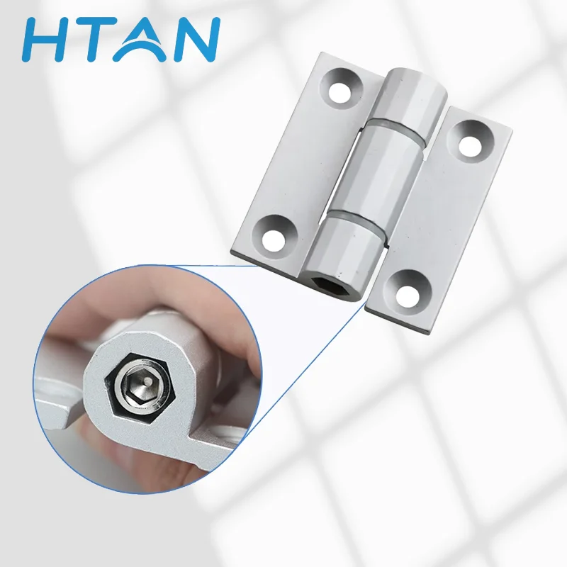 

Aluminum Alloy Adjustable Torque Hinge Industrial Electrical Machinery Equipment Positionable Angle Cabinet Door Hinge