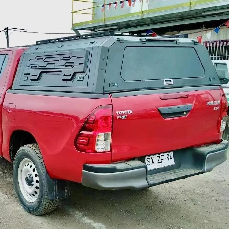 

Задняя жесткая верхняя часть пикапа для Hilux Revo, алюминиевый навес, водонепроницаемый антикоррозийный автомобильный внешний модифицированный аксессуар