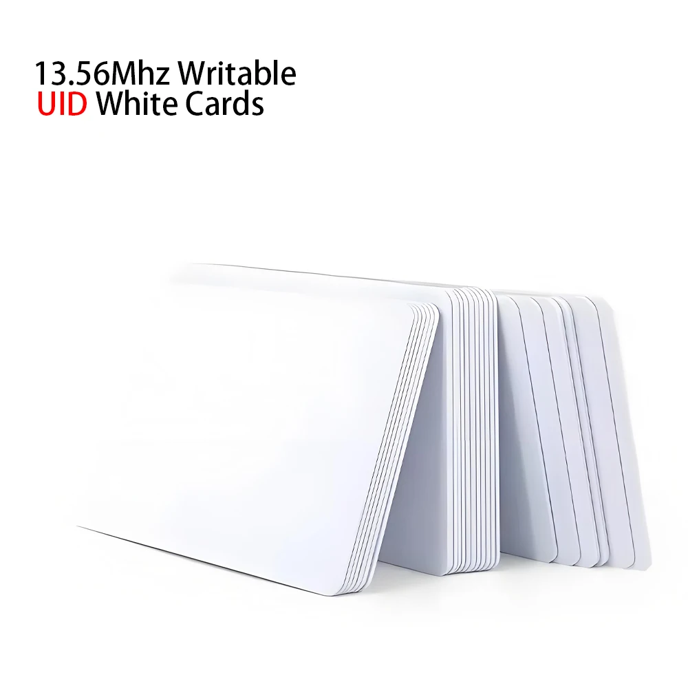 10 قطعة قابلة لإعادة الكتابة تتفاعل 13.56 ميجا هرتز CUID UID بطاقة فارغة استنساخ بطاقة قابلة للنسخ للتغيير الذكية IC S50 بطاقة الناسخ بطاقات بيضاء