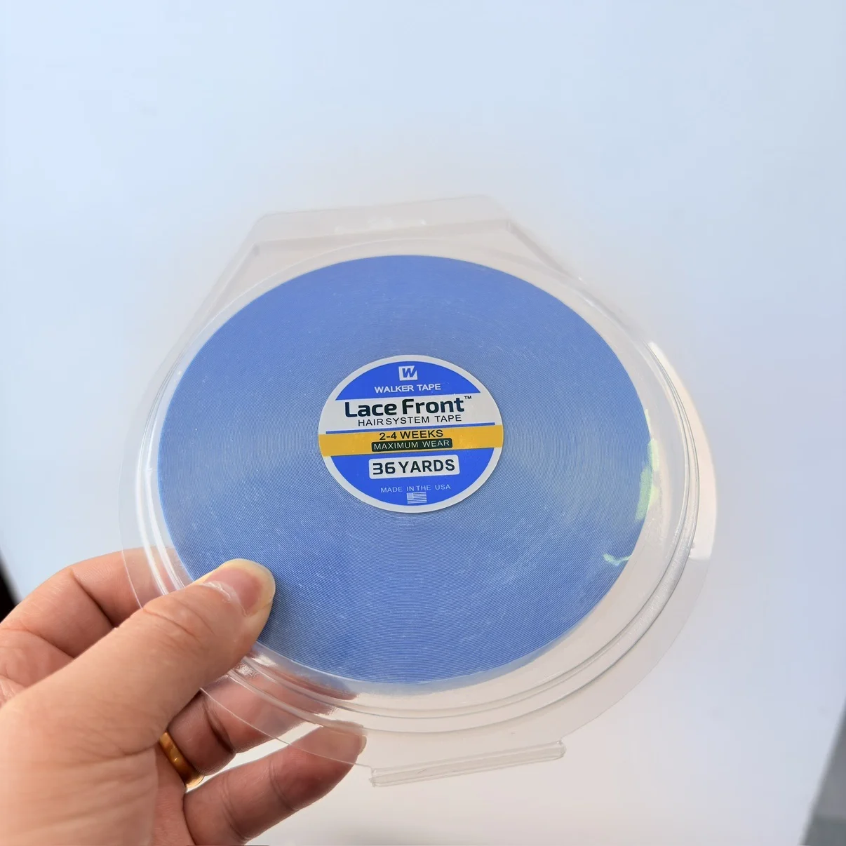 

Лента для системы волос, двухсторонняя лента Walker, ультрафиксирующая лента для наращивания волос для кружевной застежки, 3/12/36 ярдов, клей для парика спереди