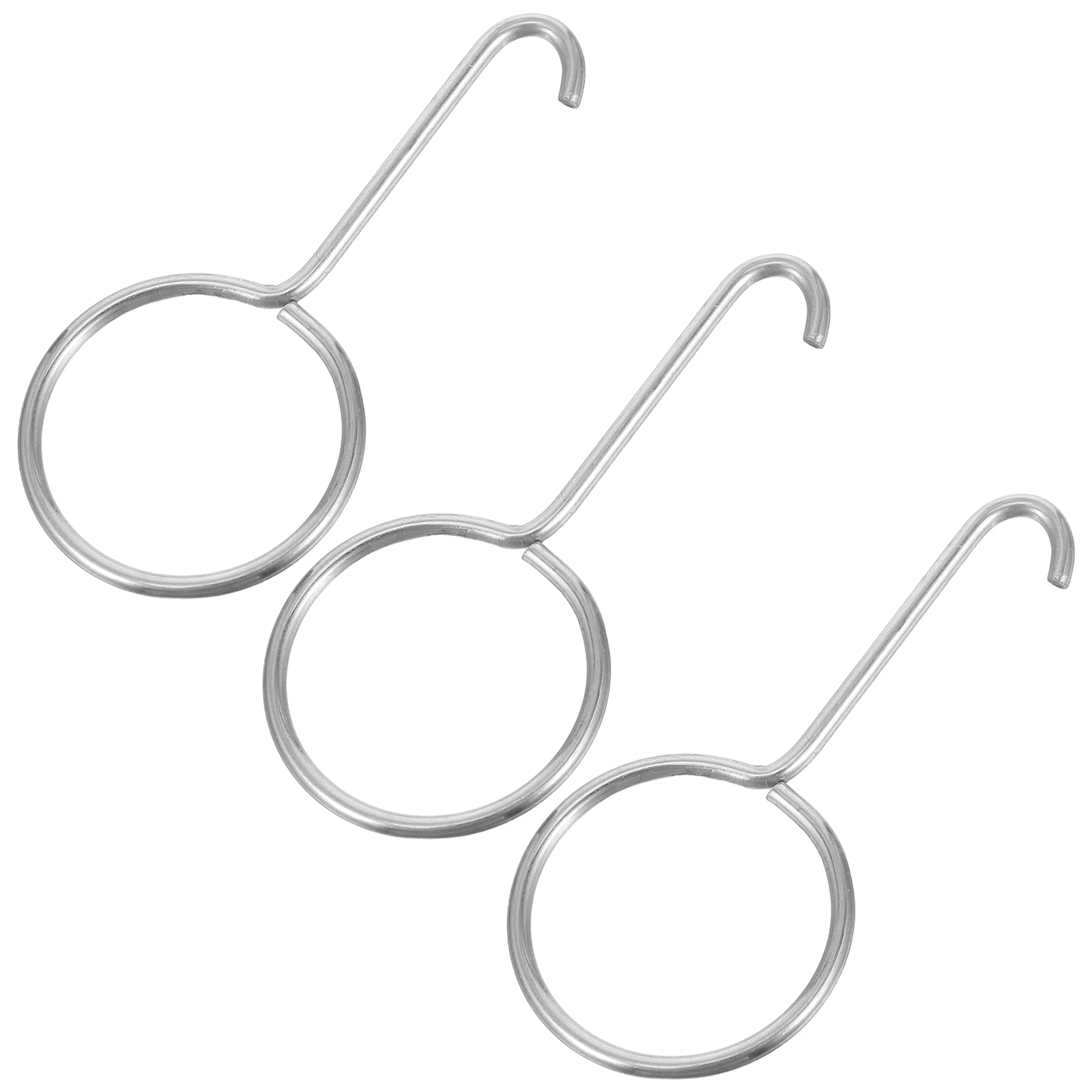 

3 Pcs Pull Hook Metal Puller for Tool Body Adjustment Head Changing Iron Round Handle