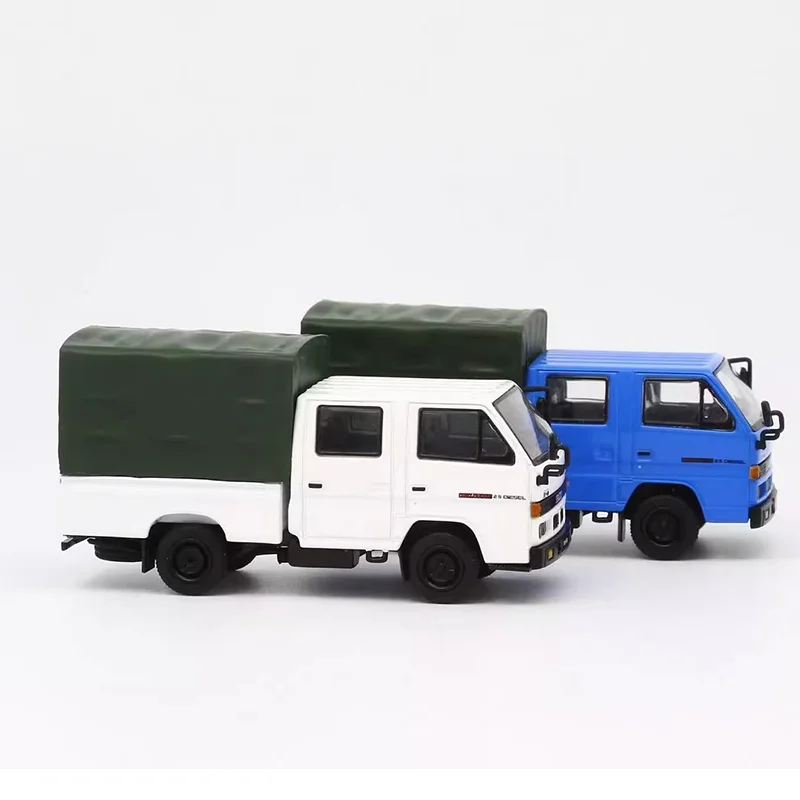 รถบรรทุกอีซูซุ NHR Elf รุ่นใหม่ ขนาด 1:64 ของเล่นจำลองโลหะผสมแบบหล่อขึ้นรูป รุ่น Model1 One ของเล่นสะสมแบบกำหนดเองได้