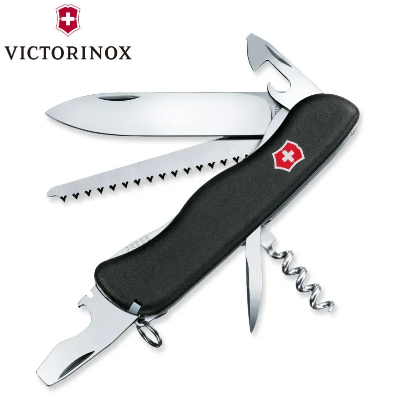 Vickers Swiss Army Knife 111MM Black Forest 0.8363.3 multifunctional folding knife imported.