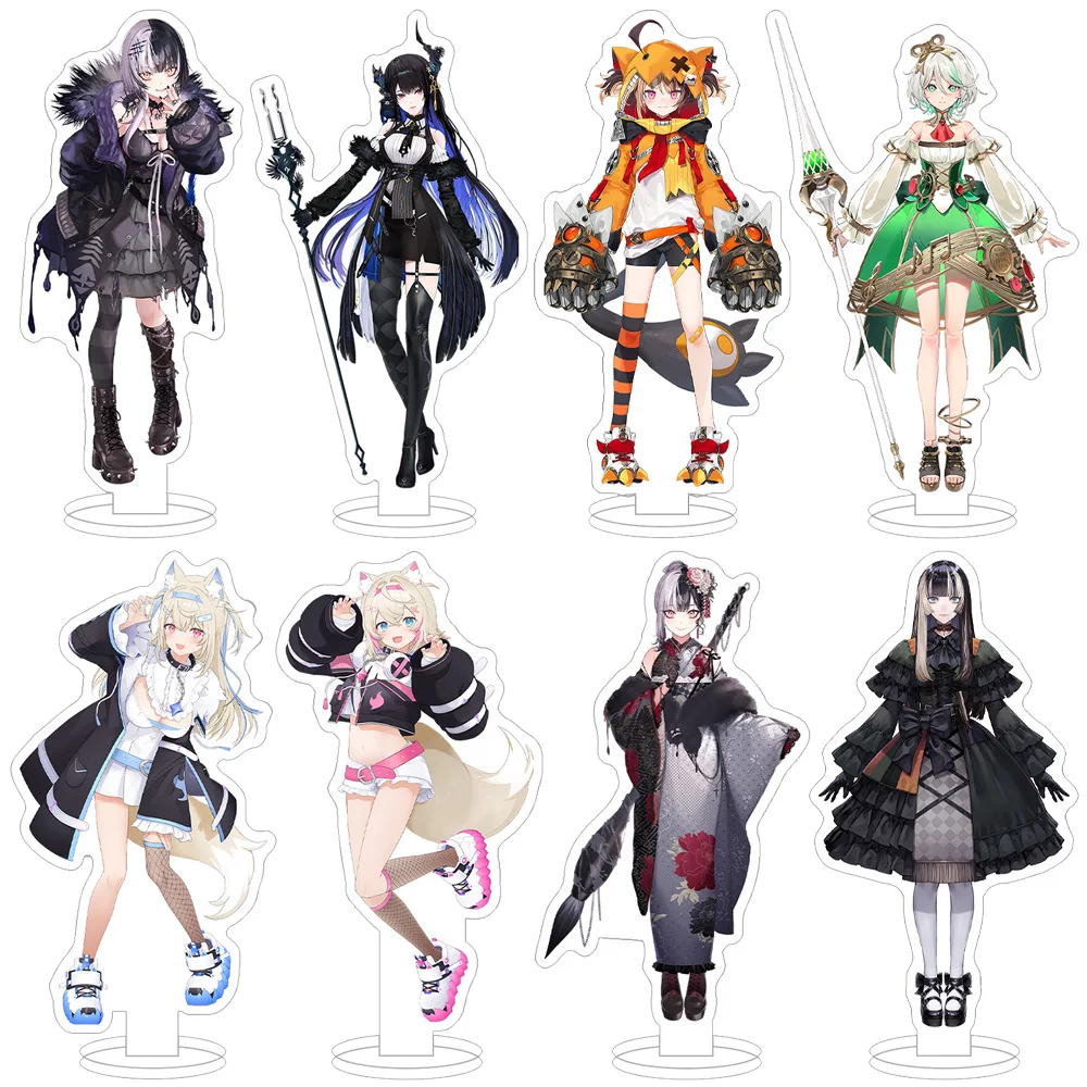 Lucky Seven Store Hololive Virtual oficial Mococo Abyssgard Koseki Bijou Gigi Murin Cecilia Immergreen soporte acrílico personaje