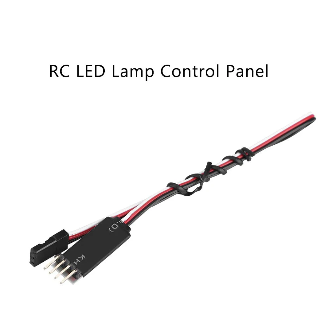 SUNRI-Rc Lichtschaltermodul Rc Auto Licht Ein/Aus Geeignet für Traxxas Fernbedienung Modellauto Lichtschalter Scx10
