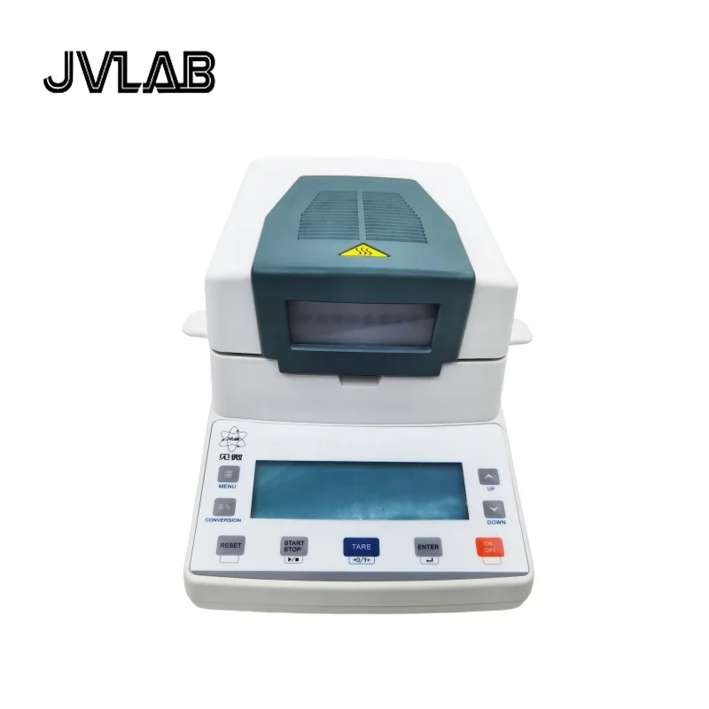 Halogen Moisture Analyzer Heating/Grain Digital Display Rapid Moisture Tester Max. Capacity 110g Accuracy 0.01g Readability 0.2%