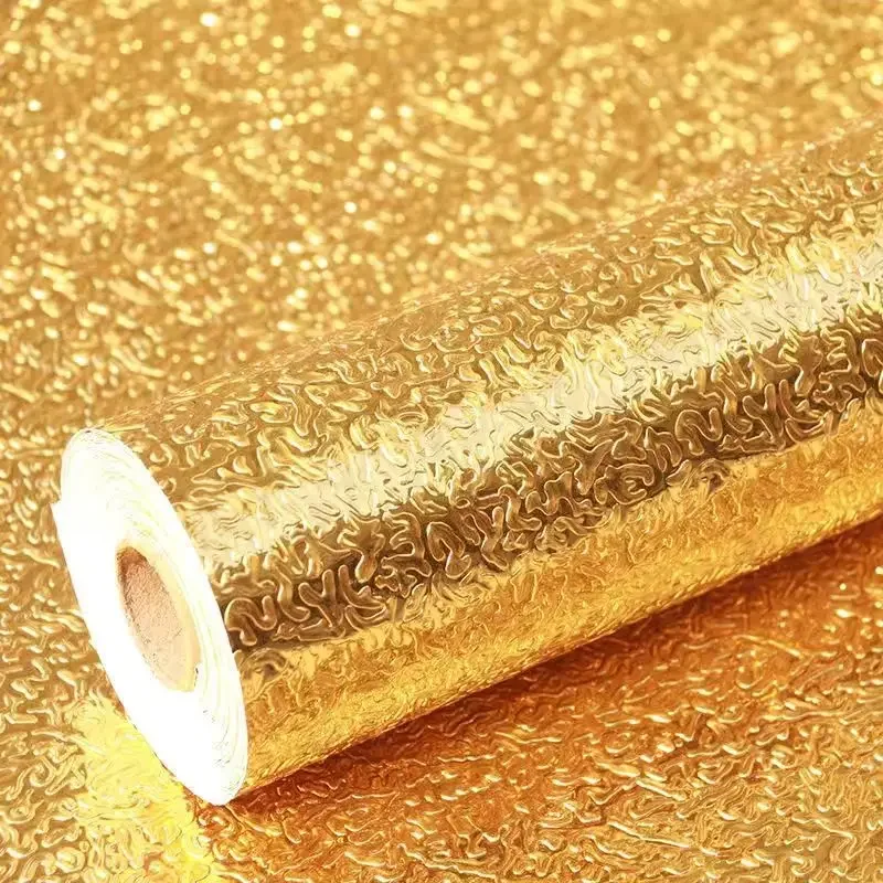 Thickened kitchen gold waterproof, moisture resistant, high temperature resistant, self-adhesive, oil resistant sticker