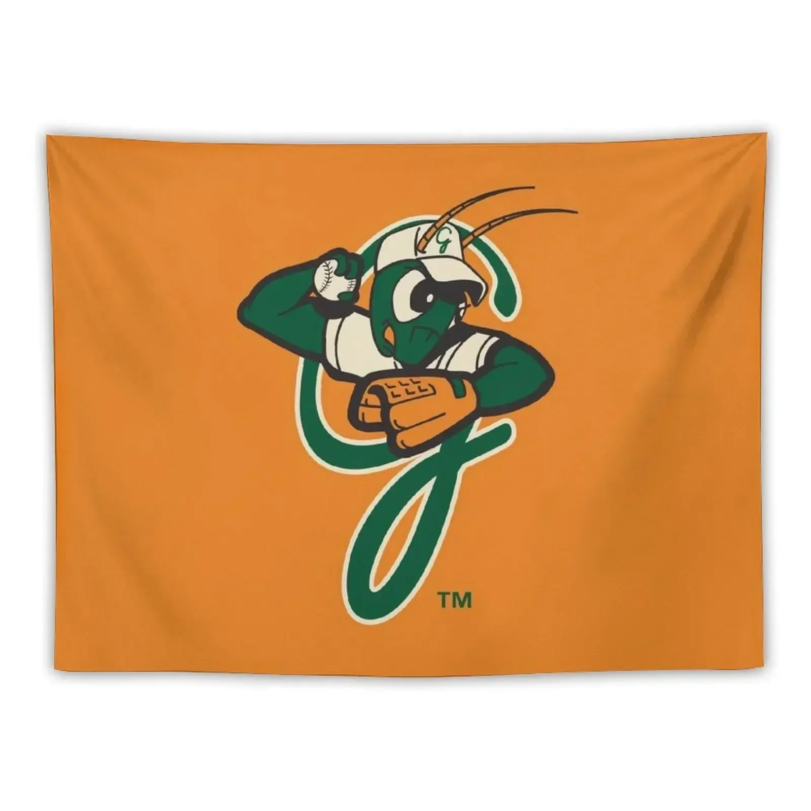 

Greensboro Grasshoppers Tapestry Wall Decor Hanging Wall Decoration Items Tapestry