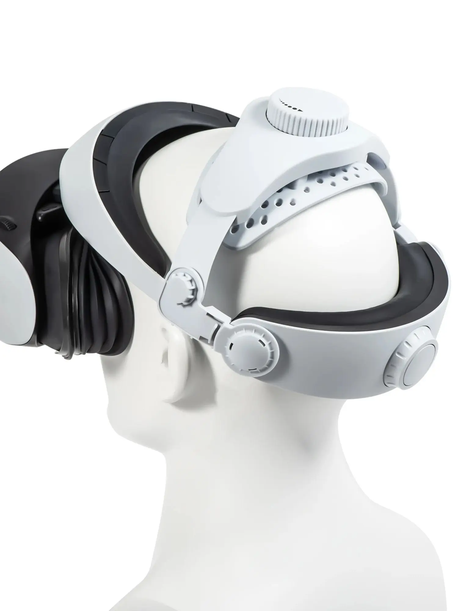 Regulowany pasek na głowę DEVASO do PlayStation VR2, ulepszona podpora i komfort w przypadku zestawu VR, kompatybilny z PS5 VR2 — 2