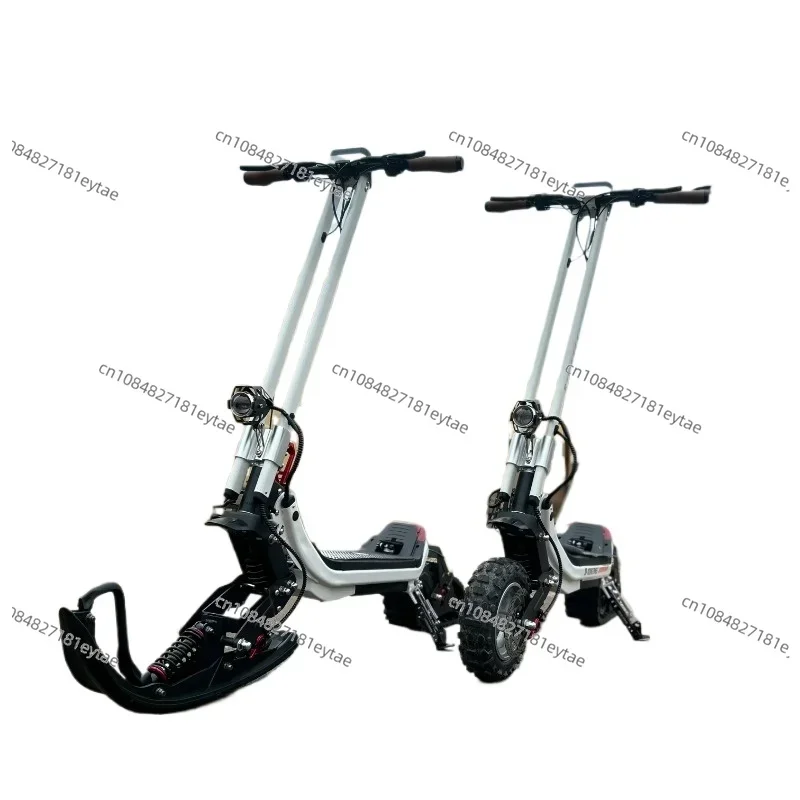 

Suitable for 48V 1500W electric snow scooter -50KM/H two wheeled folding bike, with 15Ah/30Ah detachable battery