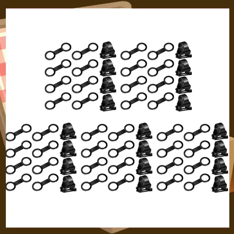 

40X Silicone Snorkel Clip Diving Snorkel Holder Snorkel Keeper Scuba Dive Plastic Clip Snorkel Keeper Tube Holder-AA85