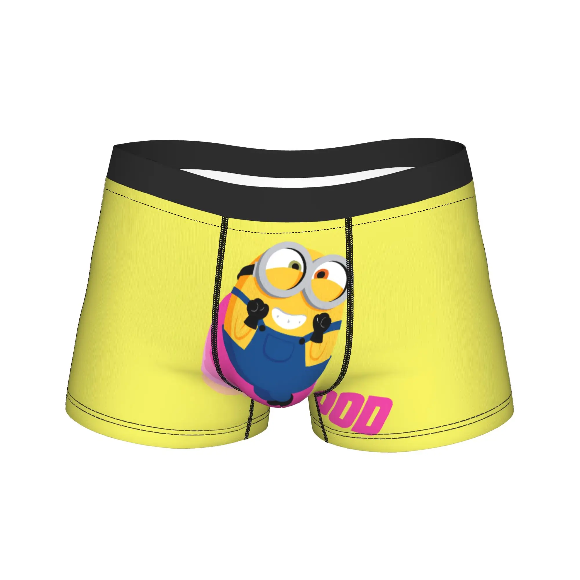 M-Minions Underwear Classic Panties Custom DIY Shorts Briefs For