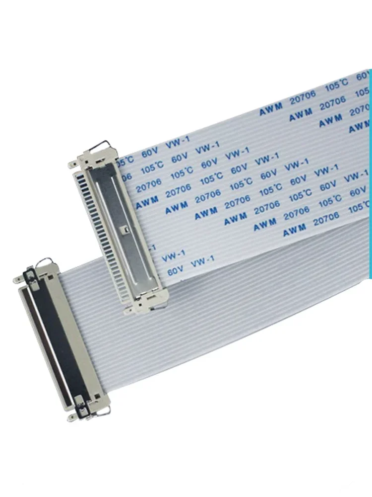 Fix 1.0mm Pitch Ribbon Cable AWM 20706 105C 60V VW-1 30 Pin - Various Lengths (10/25/30/40/50cm) - Forward/Reverse Direction