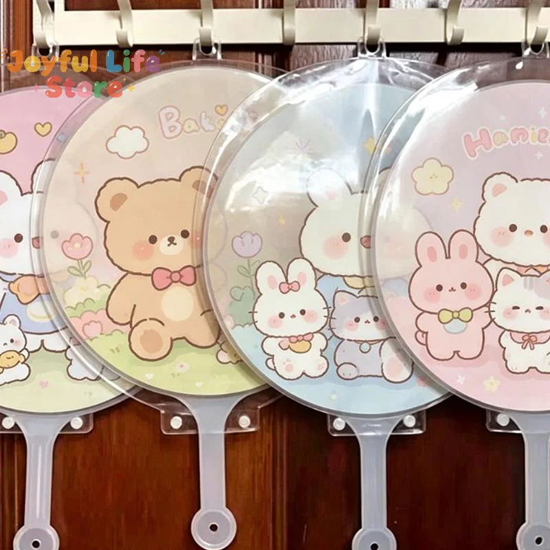 Hot Sale Transparent Hand Fan Protector Cover Anti Scratch Dustproof Design Perfect For DIY Craft Lovers and Idol Concert Fans