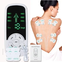 Masajeador eléctrico EMS, dispositivo de relajación muscular, 6 modos, Estimulador de cuerpo completo, parches de cuidado saludable para espalda, cintura y rodilla, herramienta de masaje Digital