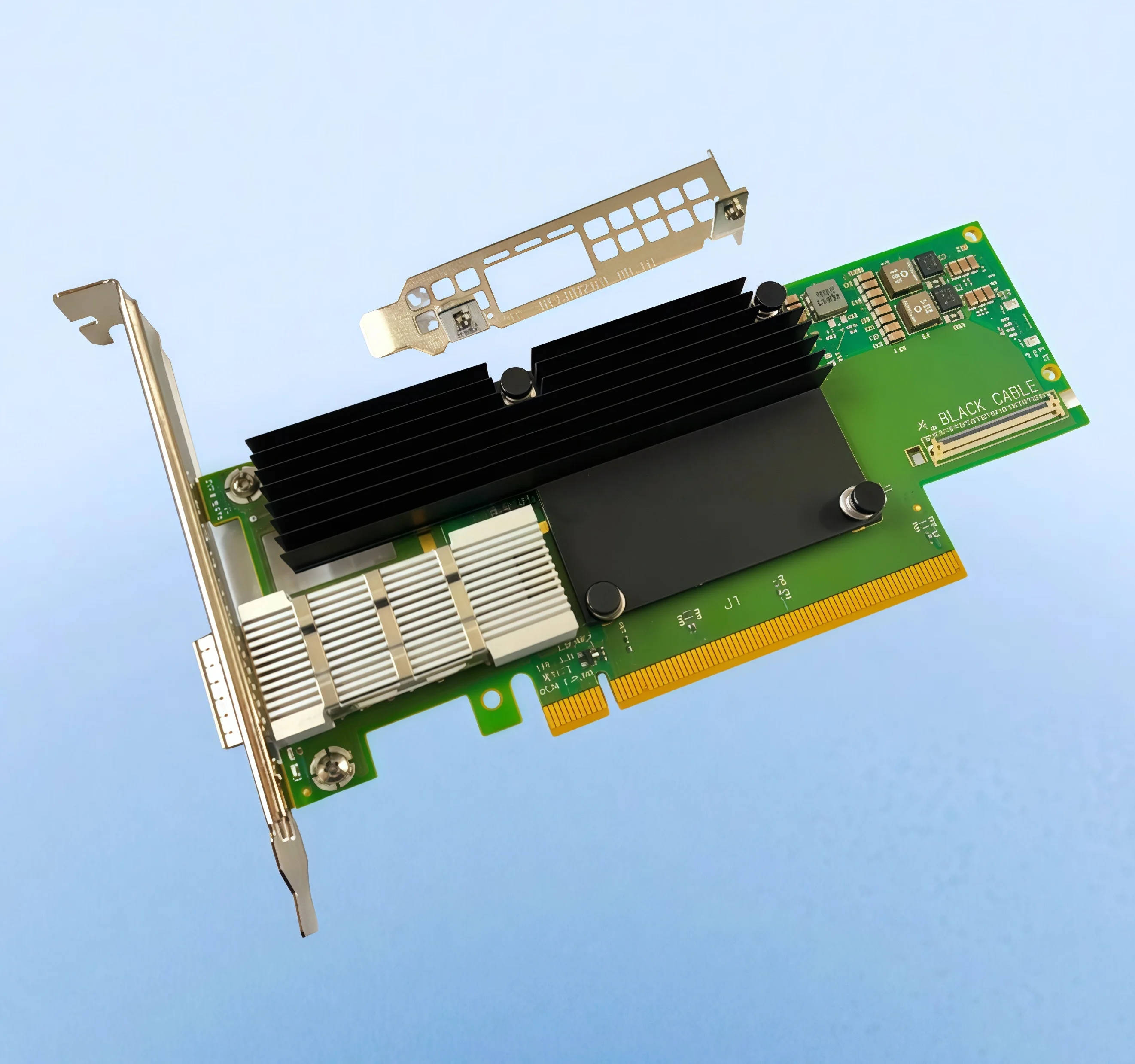 

Brand new original 200G single-port 10 Gigabit fiber optic IB network card MCX653105A-HDAT