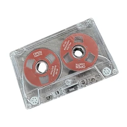 Reliable 50 Minutes Blank Cassette Tape Double Side Metal Magnetic Tape Standard Empty Cassette Tape for Music Recording