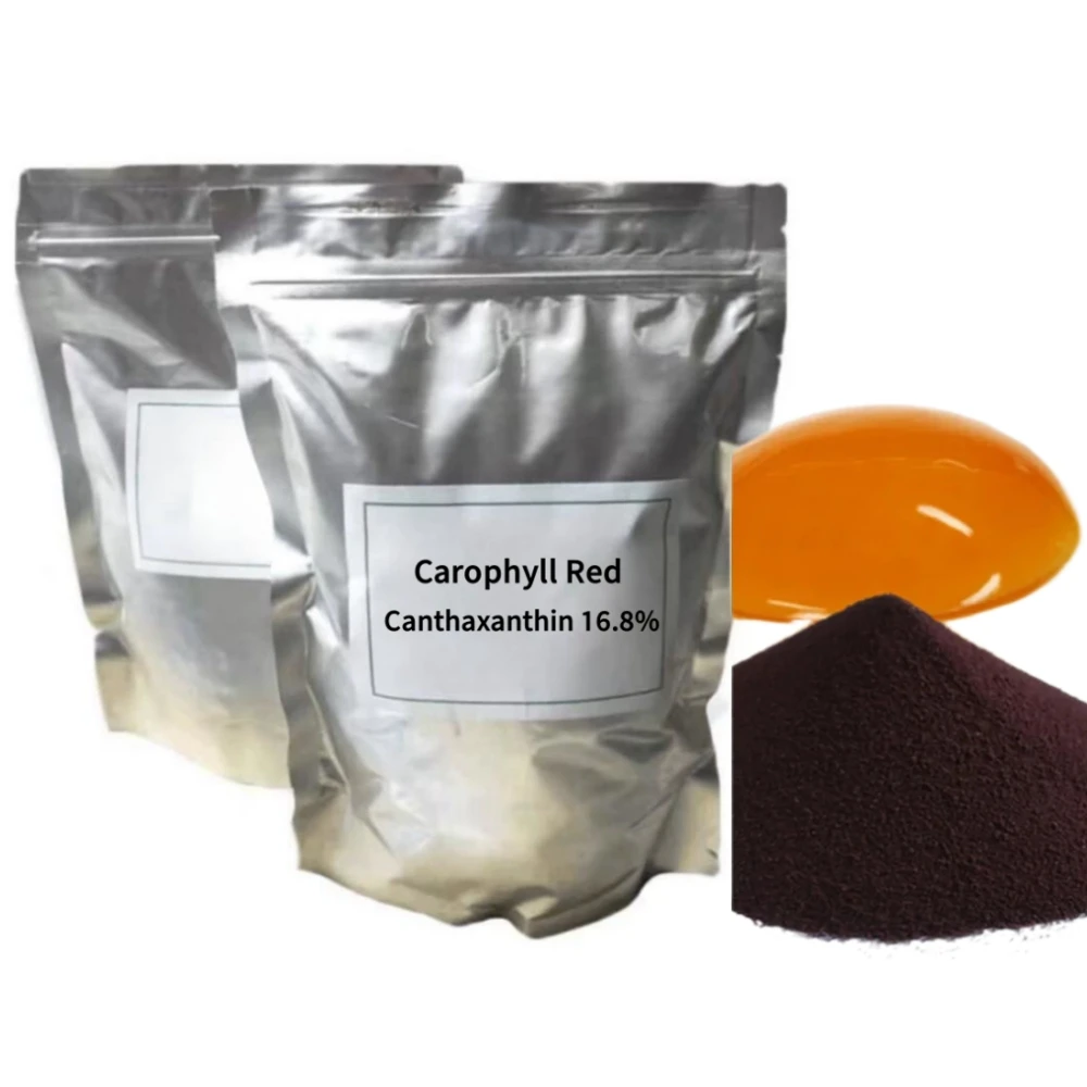 Caradvertill-Canthaxanthine rouge jetable, 16.8% additifs de rajeunissement de canard, additifs de poisson, additifs de rajeunissement d'animaux