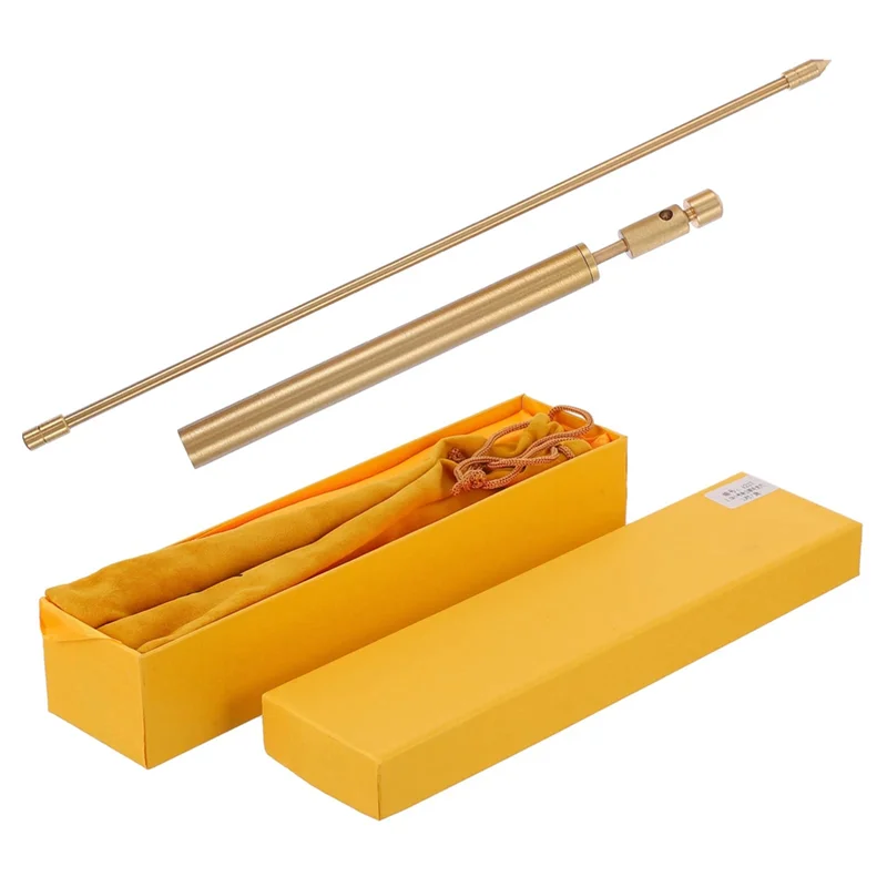 Copper Dowsing Rods Copper Dowsing Rod,Tool Retractable for Divining Water Treasure Buried Items Retractable Dowsing Rod