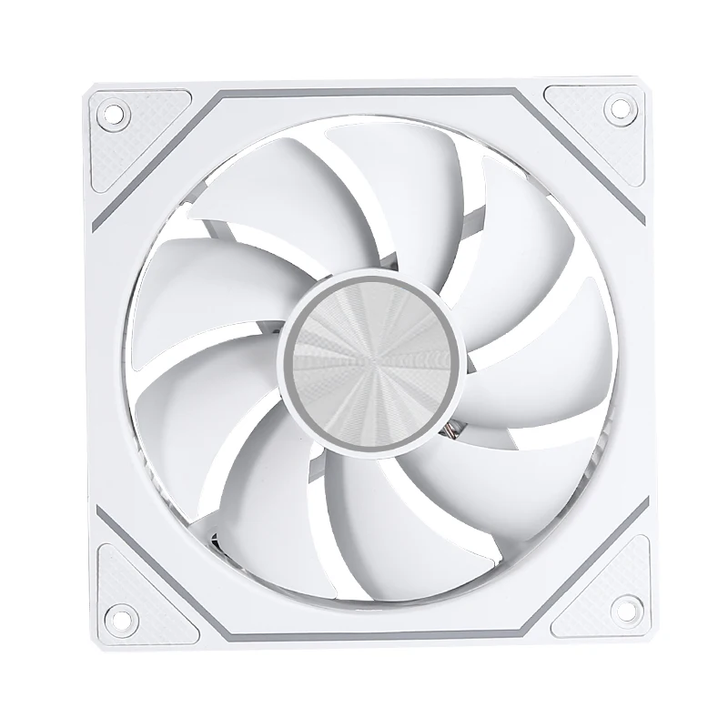 HNHU-8pro ARGB PC 케이스 팬 120mm 인피니티 미러 디자인 마더보드 조명 동기화 4PIN PWM CPU 쿨러 팬 벤티라도르 에어쿨러
