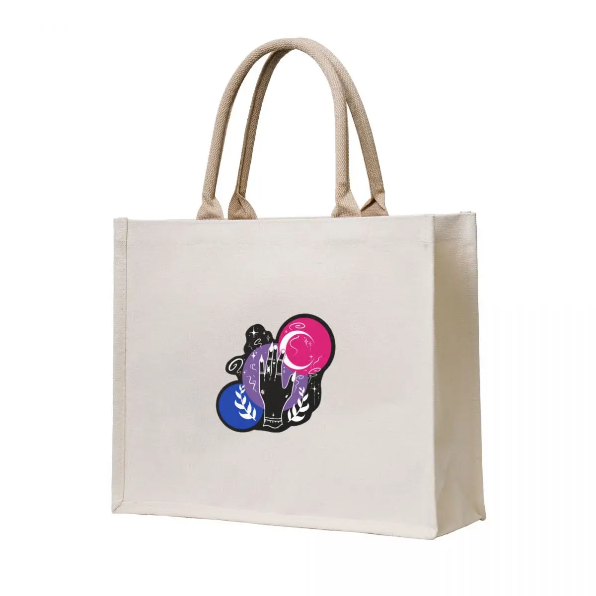

Bisexual Witchy Hand Tote Bag Handbags women tote bag men's Lady bag Large bags for women