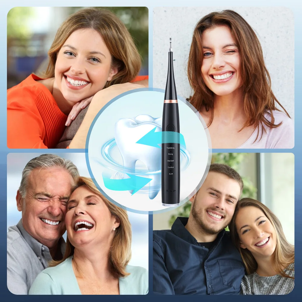 電動歯ブラシソニック歯科歯のホワイトニングキット歯のホワイトナー茶コーヒーの汚れ除去ツールクリーナー汚れ口腔ケア
