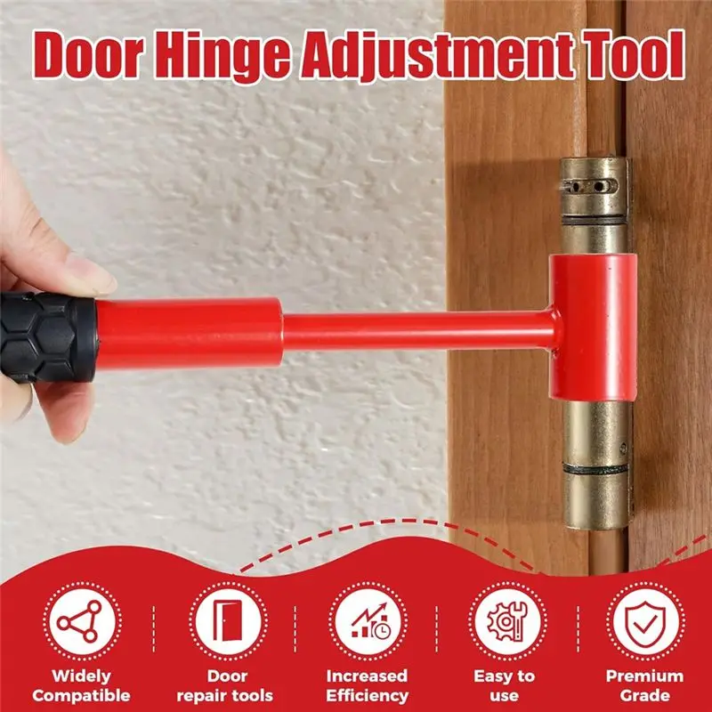 Y42A-Adjustment Wrench Set 4 In 1 Door Hinge Adjustment Tool For Residential And Commercial