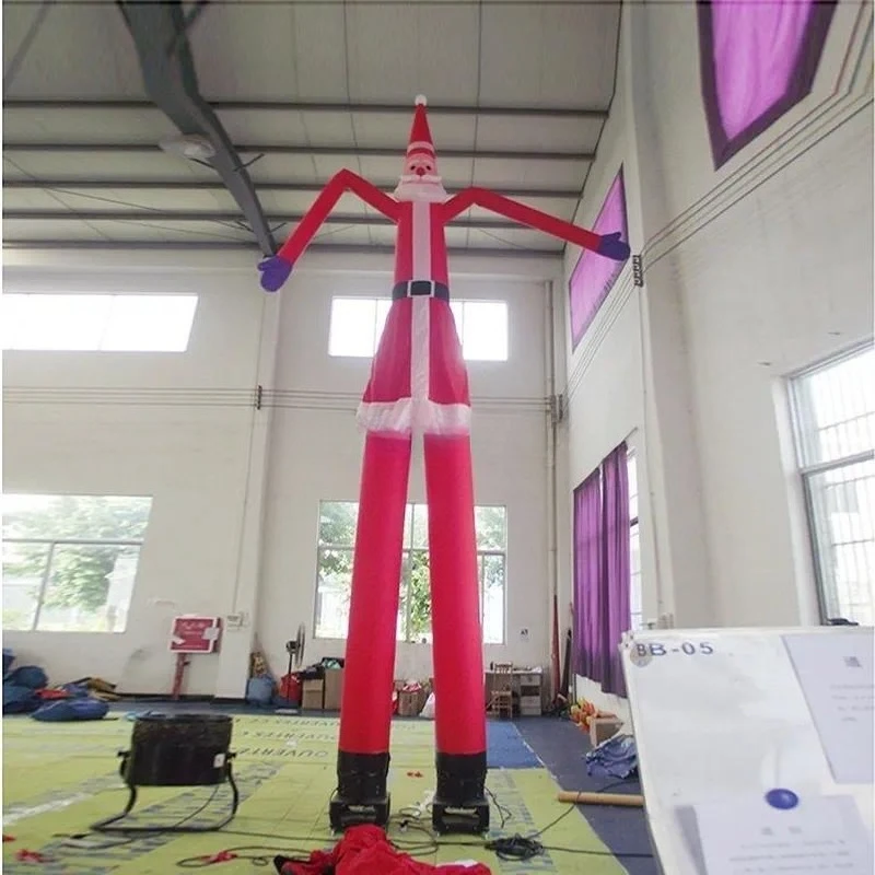 for Clown Cartoon Theme Commercial Dancing Balloons Crazy Inflatable Dance Tube People Durable PVC Material Load Capacity