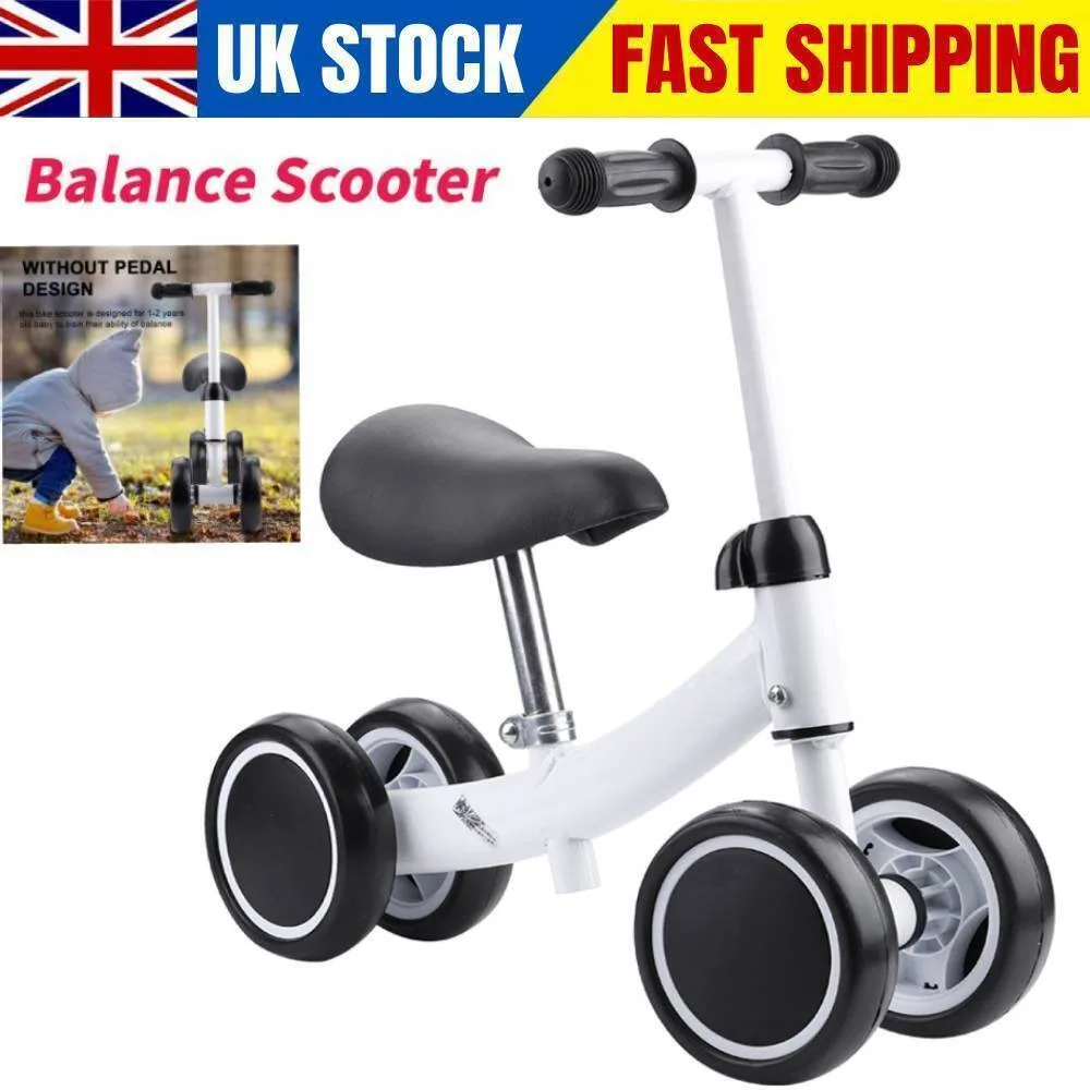 Baby Training Mini Bike Scooter Walker Scooters For 1-2 Years Old Kids Gift UK