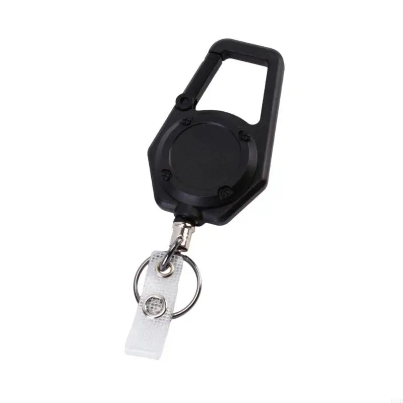   Small Item Carry Accessory with Pull Cord Design, Carabiner Top Clip and Matte Shell for Commute, Campus, Outdoor Use