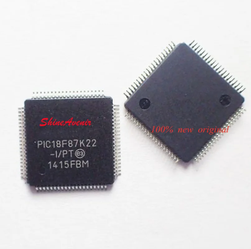 

10pcs PIC18F87K22-I PT PIC18F87K90-I PT TQFP80 100% Новый оригинальный