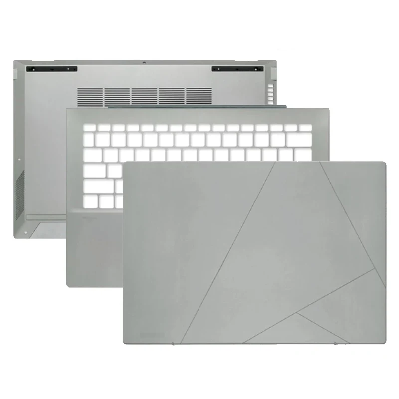 

New Original Screen For Asus Zenbook NB5929 Laptop LCD Back Cover Palmrest Bottom Case Upper Top Lower Case Silver A C D Cover